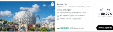 Travelcircus Europa Park Rust Deal