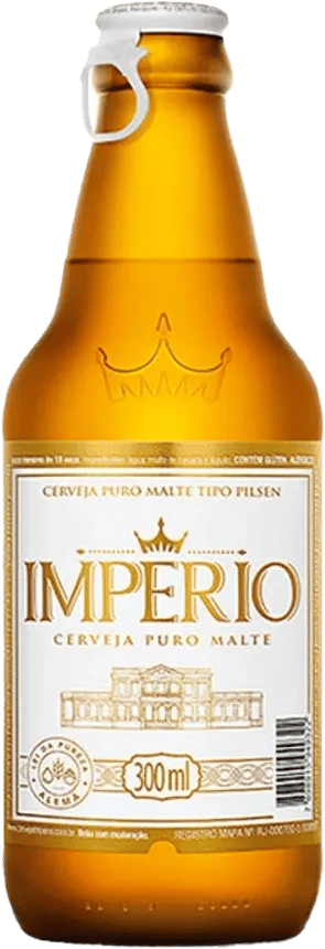 cerveja mini Império 300 ml