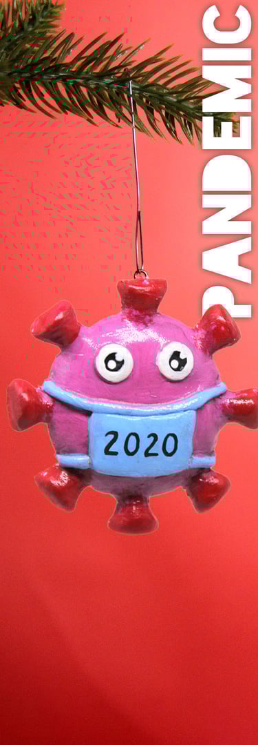 covid ornament