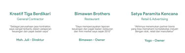 testimoni