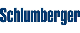 Official dark blue Schlumberger corporate logo text on a plain white background.
