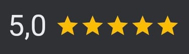 depoimento 5 estrelas