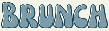 titre brunch sous forme de tag