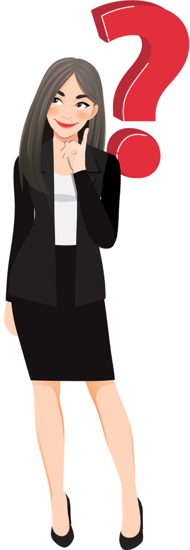 Avatar qui incite à répondre au questionnaire