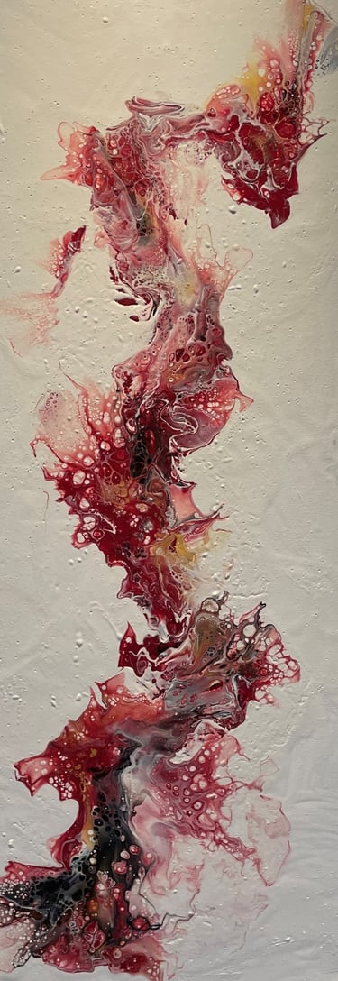 Freedom - Tableau art abstrait - art contemporain - acrylique sur toile