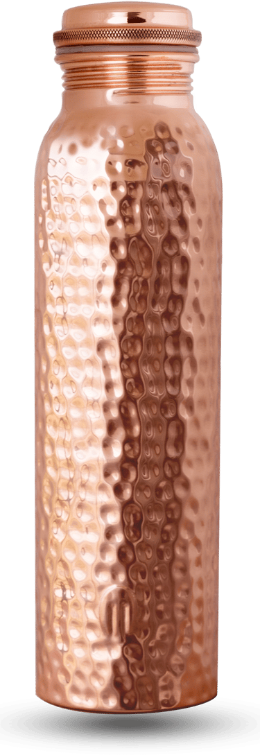 Hammered Copper bottle on flipkart