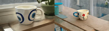 Ceramic cups