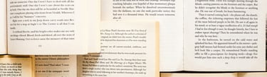 Inside of many books