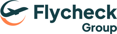 Flycheck Group logo aviation flight operations services
