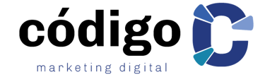 logo codigo c con bajada marketing digital