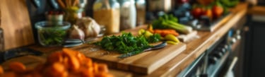 Kitchen cooking prep - created by: ai&me