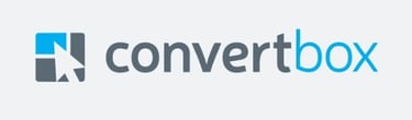 a logo with convertbox on it