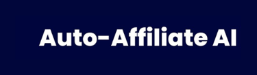 A dark blue background with the text Auto-Affiliate AI on it