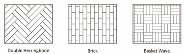 herringbone installation pattern