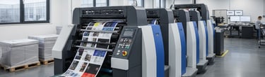 In house printing machines