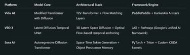 Model Architecture Depth & Framework