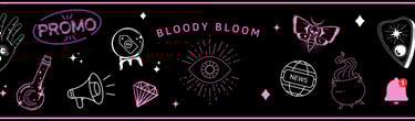 newsletter bloodybloom promo