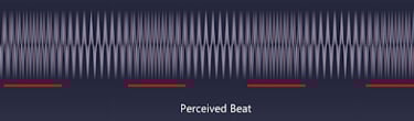 Binaural beats oscilloscope