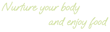 'Nurture your body and enjoy food' with Louise Chamberlain. Nutrition Coach, Menopause Coach