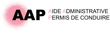 a pink and black logo with a white dot on it