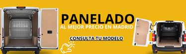 Panelar furgoneta en madrid 