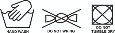 Washing instructions