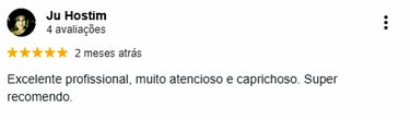 Avaliação de cliente