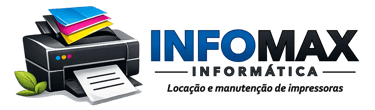 logo infomax informática locação de impressoras em Maringá - PR