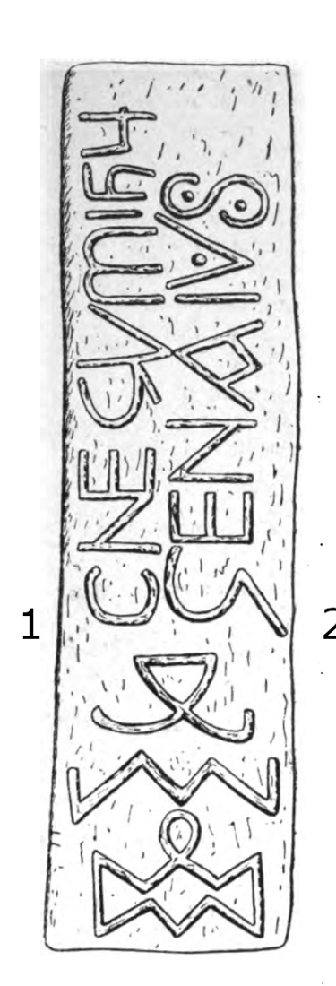 Mawgan Runestone 469 (Mawgan Cross) - Mawgan-In-Meneage Parish, Cornwall