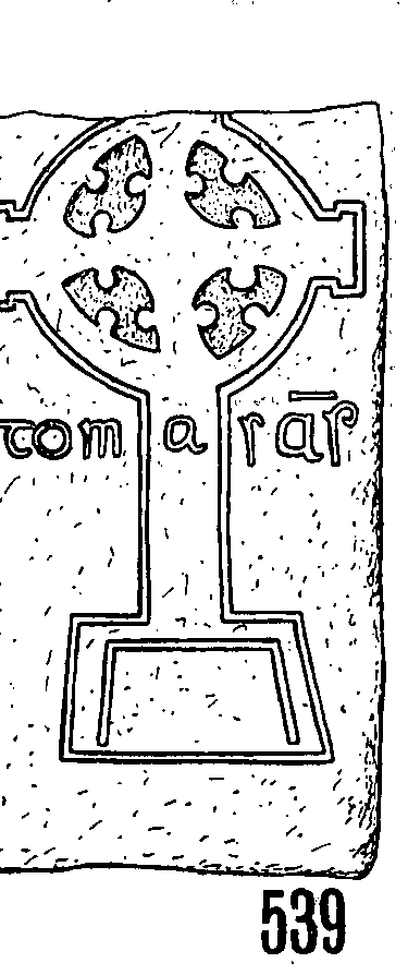 Kilbrecan (Onaght) Stone 539 - County of Galway, Ireland, Barony of Moycullen