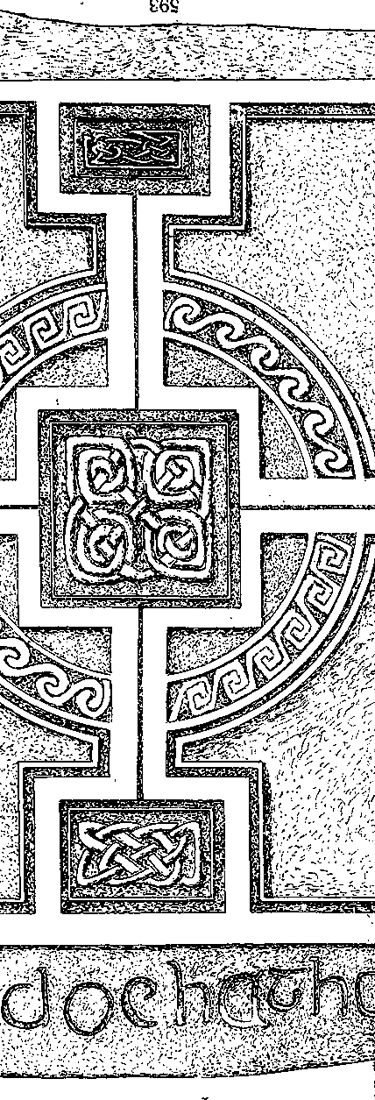 Durrow Runestone 593  - Barony of Ballycowen, County Offaly, Ireland