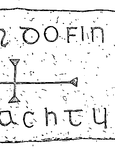 Clonmacnois Runestone 621 - Barony of Garrycastle, County of Offally, Ireland