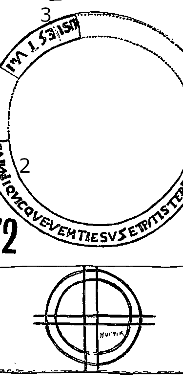 Brecon Cathedral Runestone 972  - Barony of Magheraboy, County Anglesey, Wales 400 CE