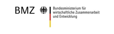 Official BMZ logo for the German Federal Ministry for Economic Cooperation and Development.