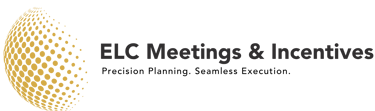 ELC Meetings & Incentives Logo with Gold Globe reinforcing our commitment to perfection