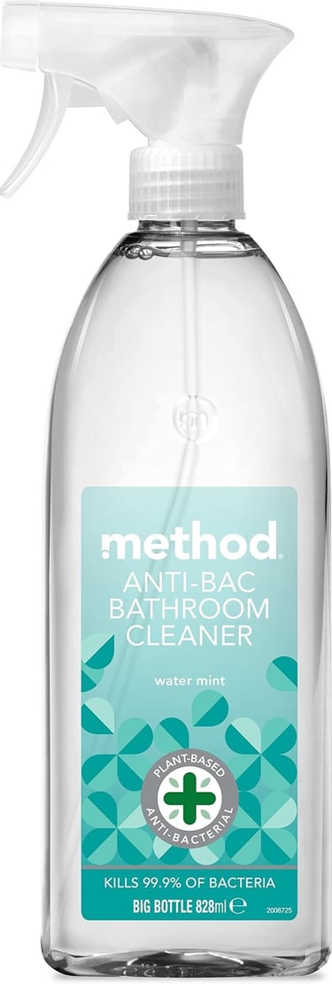 a bottle of cleaner with a spray bottle