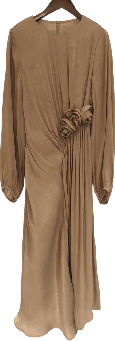 a dress with a flower