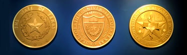 Emblems of the University of Texas Health Science Center- from August 25, 1981.