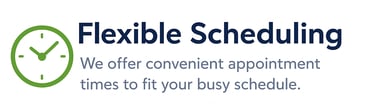 Image illustrating flexible scheduling options for improved time management and work-life balance.