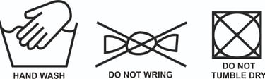 Washing instructions