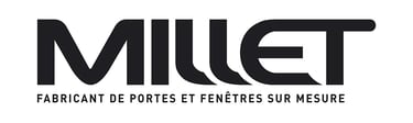 a logo for millet, a company that sells for sale