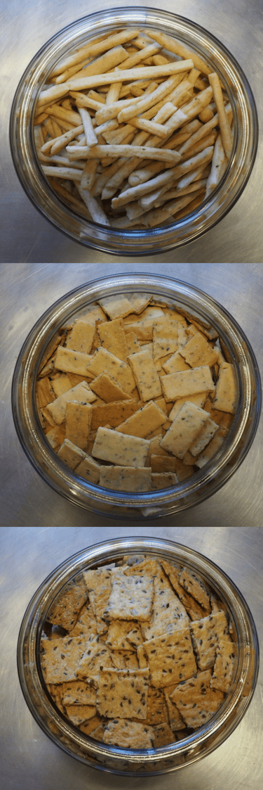 Biscuits salés, gressins, apéros pois chiche et crackers graines, boulangerie Perlimpinpains, Embrun