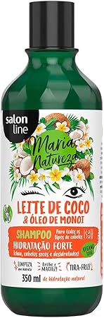 Shampoo Salon Line Maria Natureza Leite de Coco e Óleo de Monoi