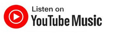 a youtuber with the words listen on youtube