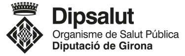Logo de la Dipsalut, Organisme de Salut Pública de la Diputació de Girona