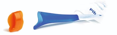 Pibella Comfort Female Urination Device Lying Down with Urinebag and Lid