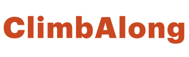 A logo for a company called ClimbAlong