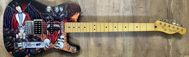 Sympathy for the Devil Hand painted Fender Modern Player Telecaster