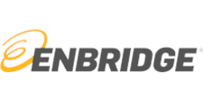 a logo for enbridge