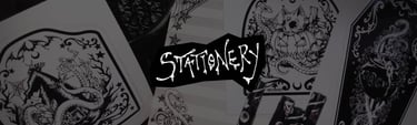 witch stationery and gifts for office goths